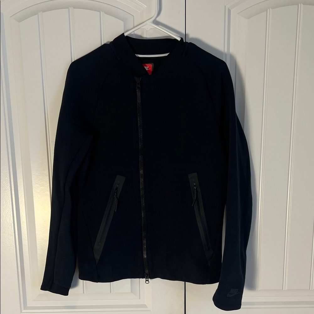 Nike Midnight Black Zip-Up Athletic Jacket Size Small